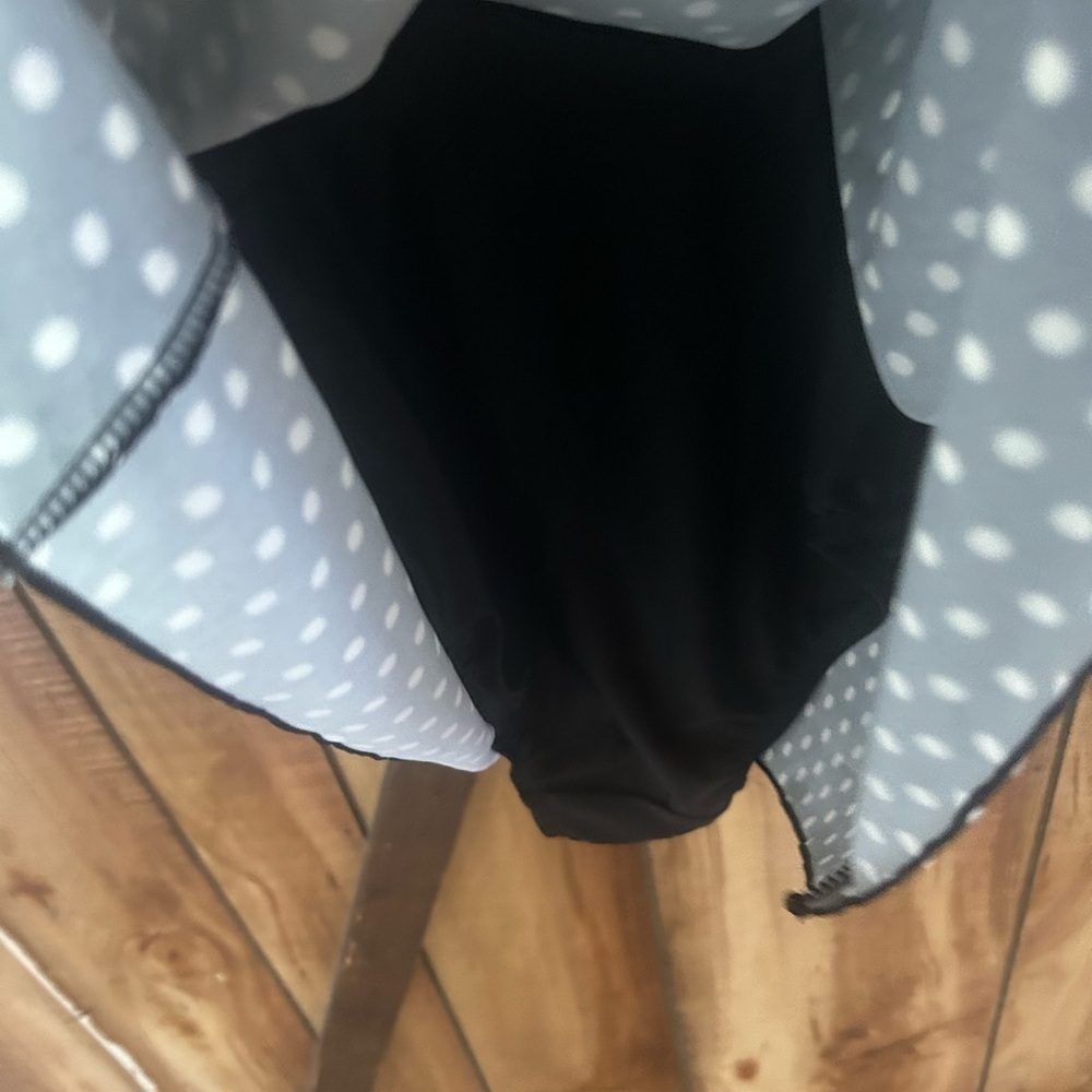 Swimsuit For All S4aSwim Polka Dot One Piece Swimsuit Black/ White Plus Size 16 - Picture 3 of 12